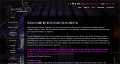 Desktop Screenshot of dynamicroadshow.com